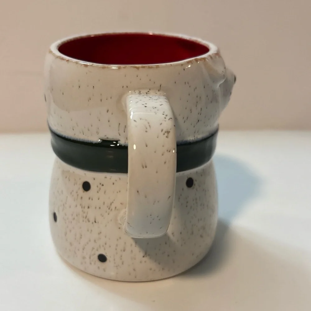 Crate & Barrel Winter Dog 12-oz. Holiday Mug Brand New